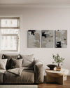 TIDAL DUST SET OF 3 WALL ART 