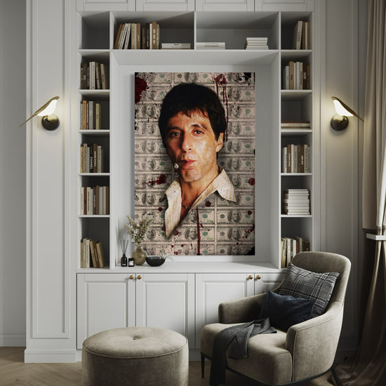 TONY MONTANA CANVAS 