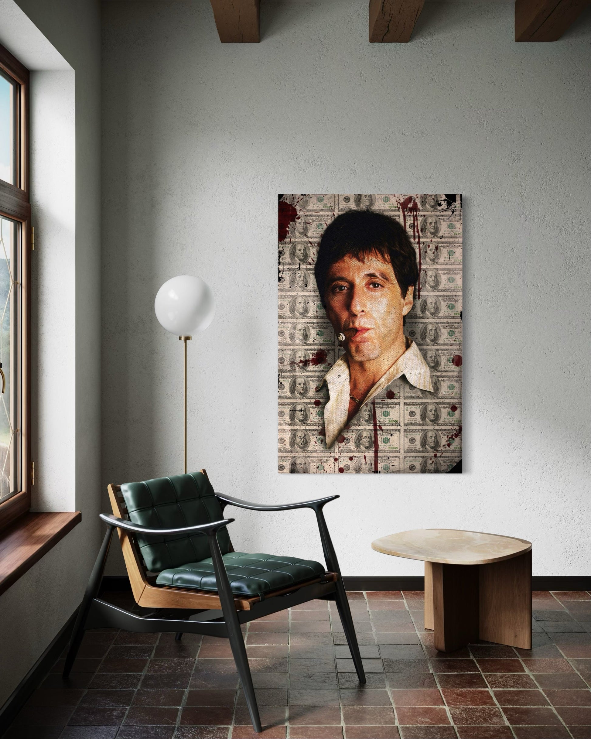 TONY MONTANA CANVAS 