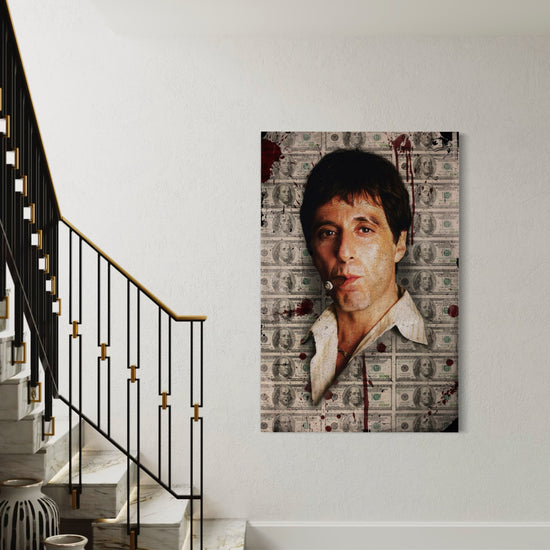 TONY MONTANA CANVAS 