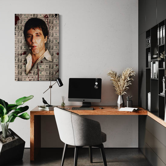 TONY MONTANA CANVAS 