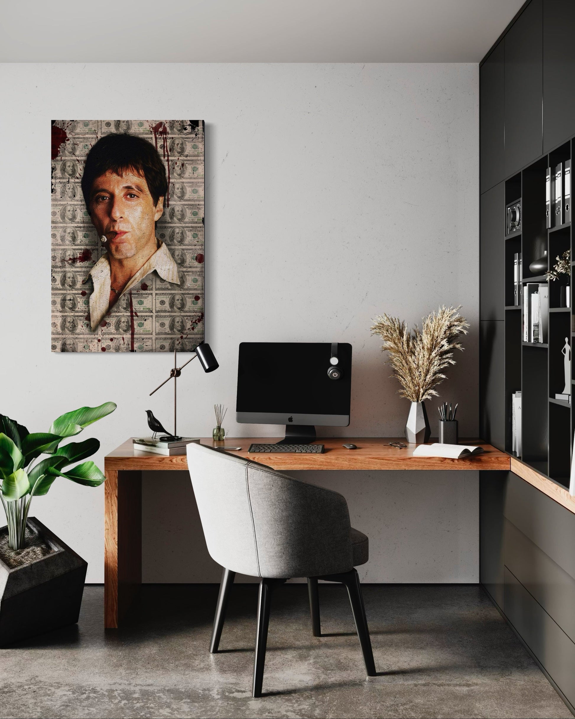 TONY MONTANA CANVAS 