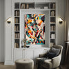 Technicolor Tempest Abstract Canvas - Blanq Canvas