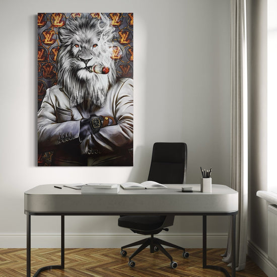 The Boss Lion Canvas 