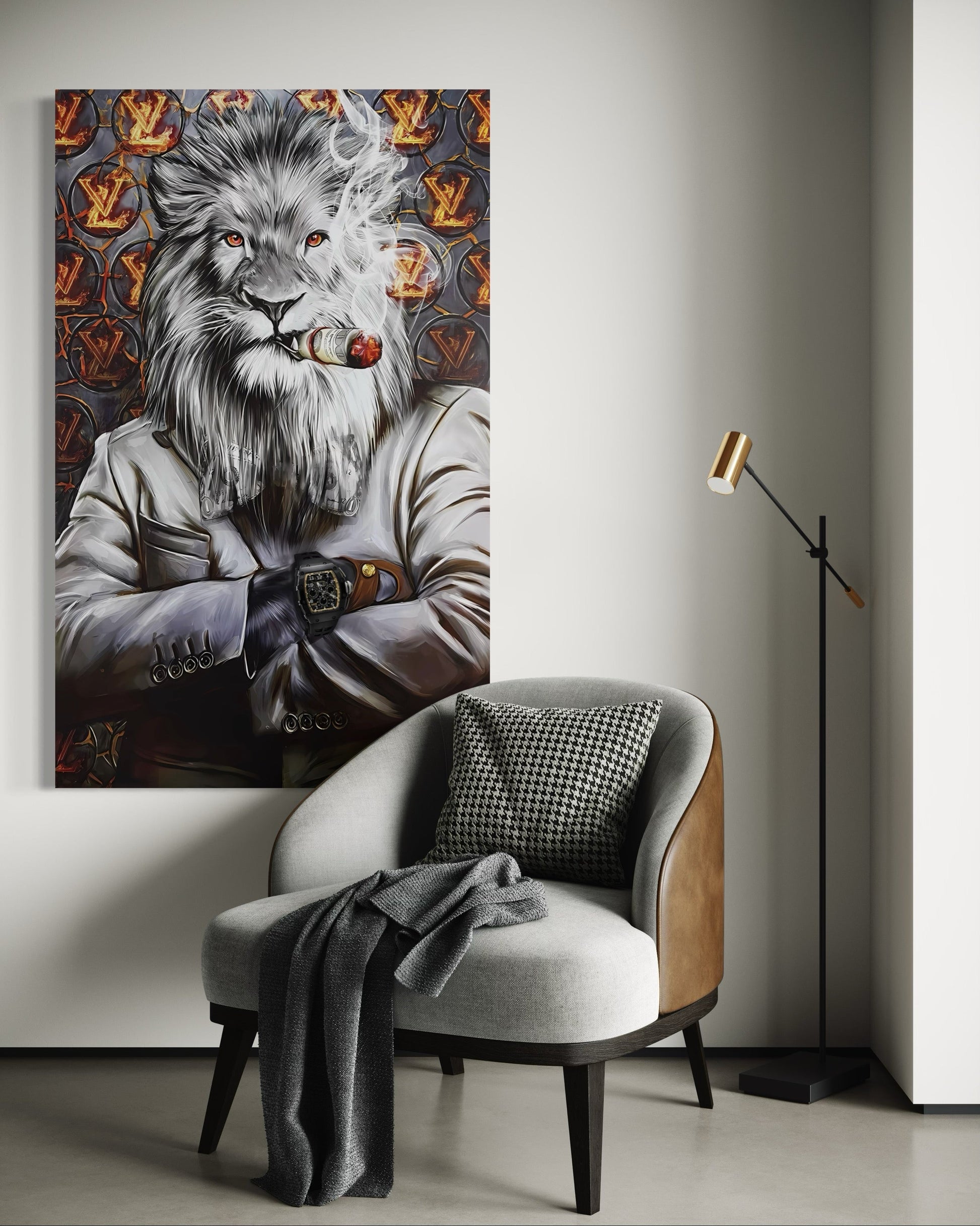 The Boss Lion Canvas 