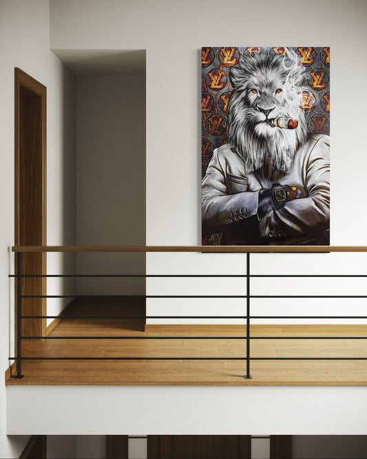 The Boss Lion Canvas 