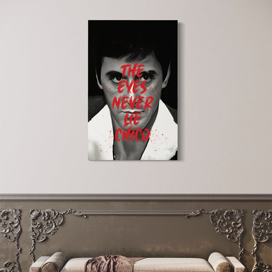 The Eyes Never Lie Canvas