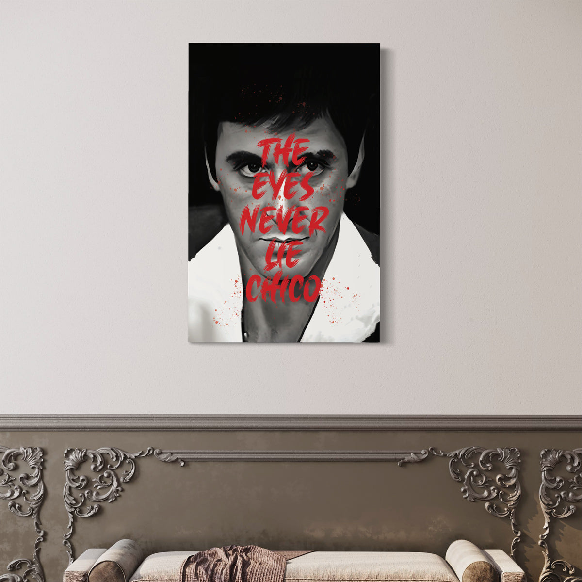 The Eyes Never Lie Canvas