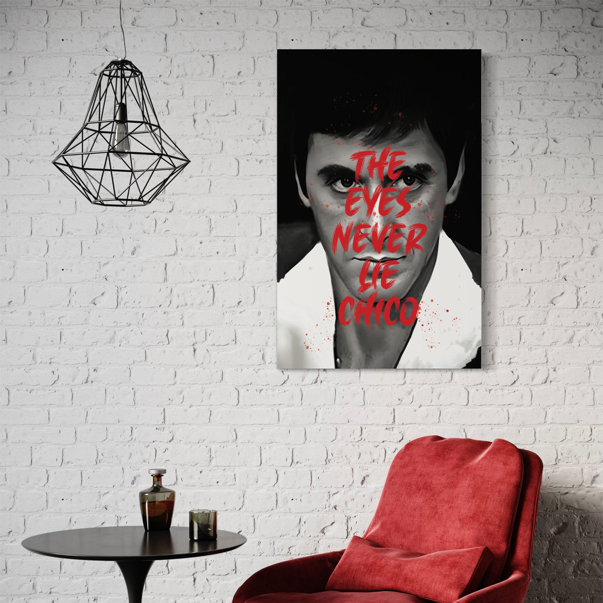 The Eyes Never Lie Canvas