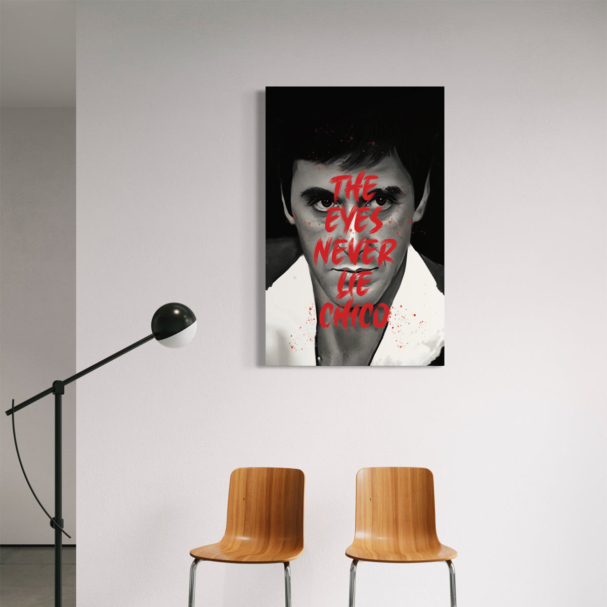 The Eyes Never Lie Canvas - Blanq Canvas