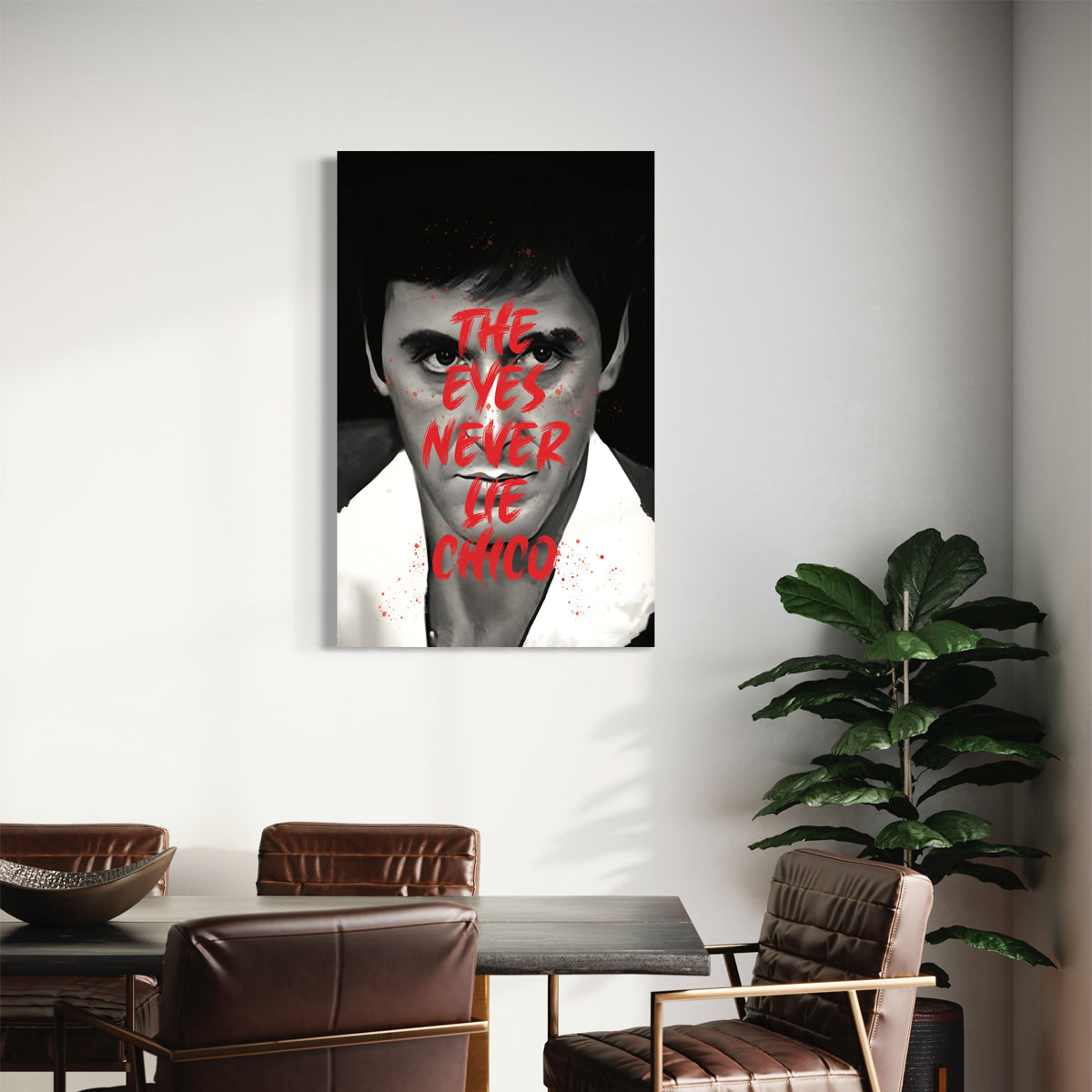 The Eyes Never Lie Canvas - Blanq Canvas