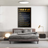 The Rules Of Life Canvas - Blanq Canvas