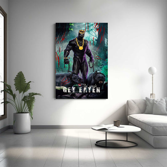 The Week Get Eaten Canvas 