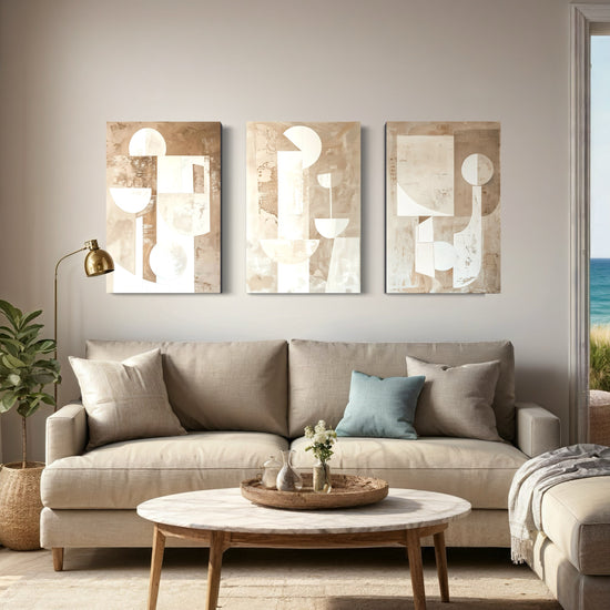 Vanilla Visions Set of 3 Wall Art
