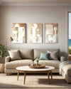 Vanilla Visions Set of 3 Wall Art