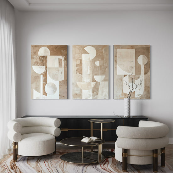 Vanilla Visions Set of 3 Wall Art