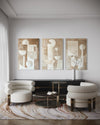 Vanilla Visions Set of 3 Wall Art