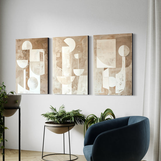 Vanilla Visions Set of 3 Wall Art
