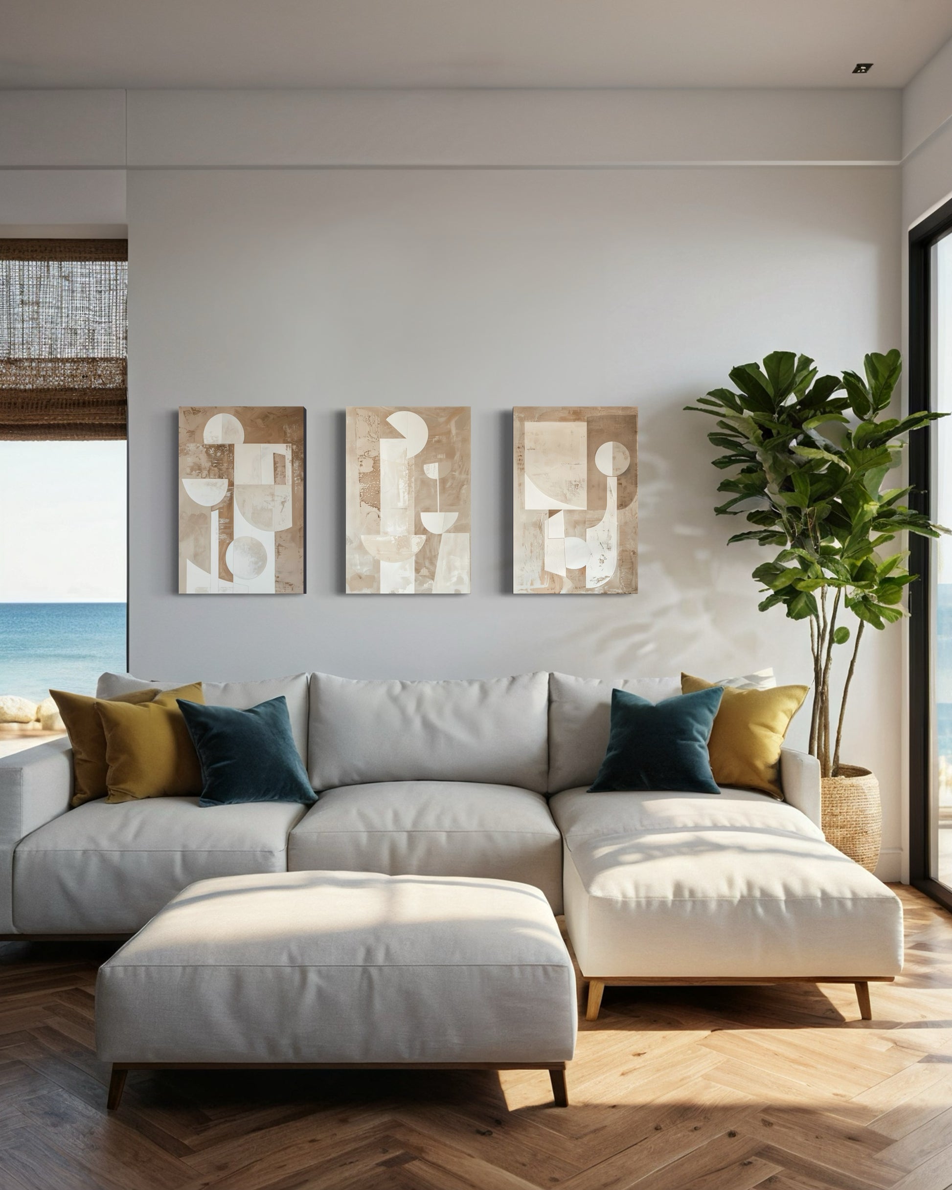 Vanilla Visions Set of 3 Wall Art