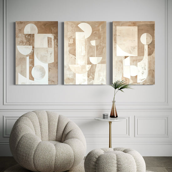 Vanilla Visions Set of 3 Wall Art