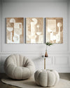 Vanilla Visions Set of 3 Wall Art