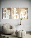 Vanilla Visions Set of 3 Wall Art
