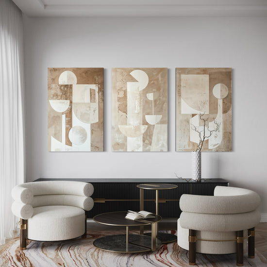 Vanilla Visions Set of 3 Wall Art