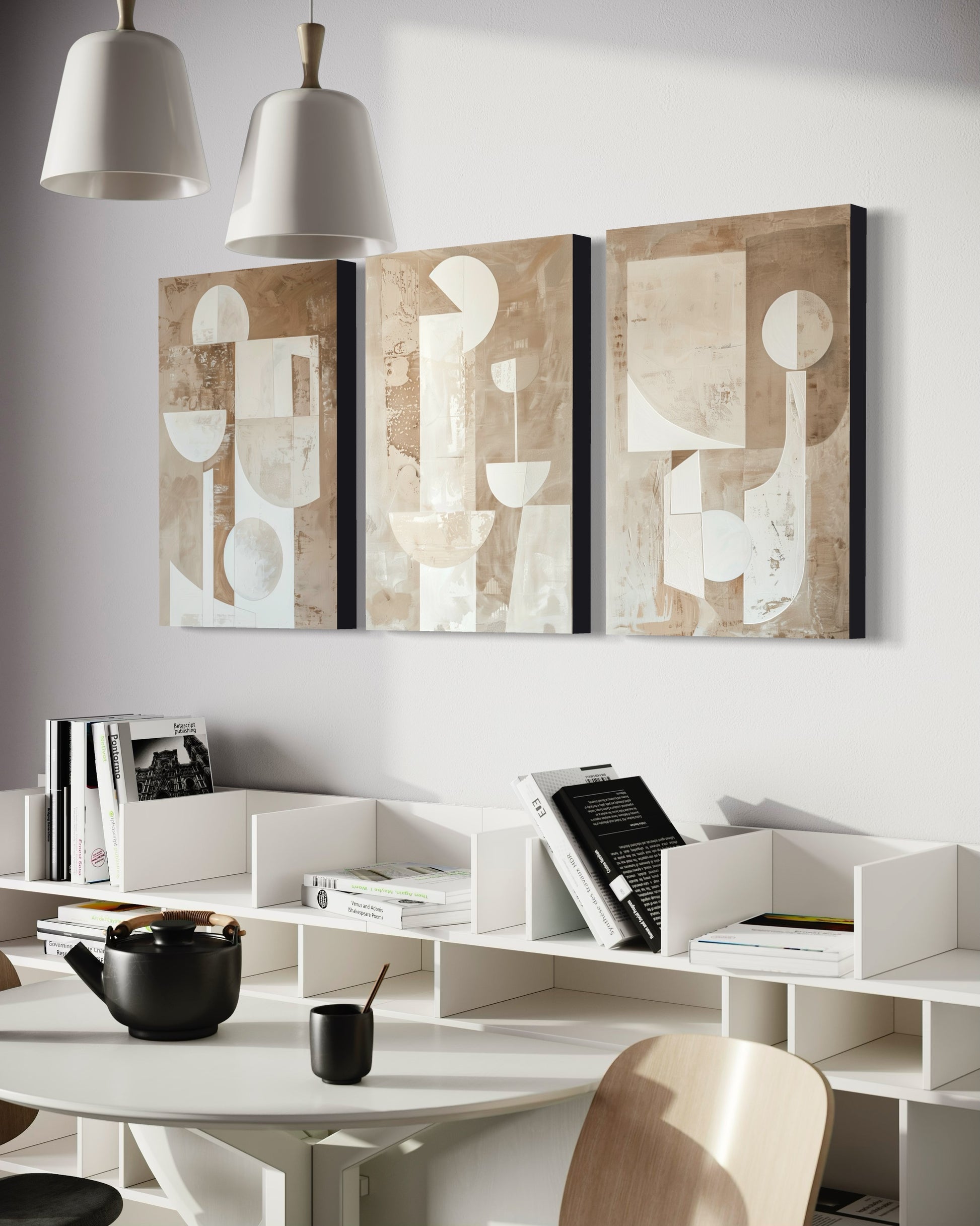 Vanilla Visions Set of 3 Wall Art