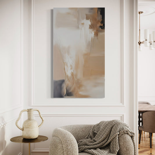 Whispers Sands Abstract Canvas 