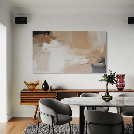 Whispers Sands Abstract Canvas 