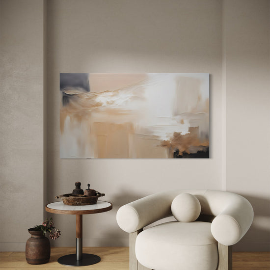 Whispers Sands Abstract Canvas 