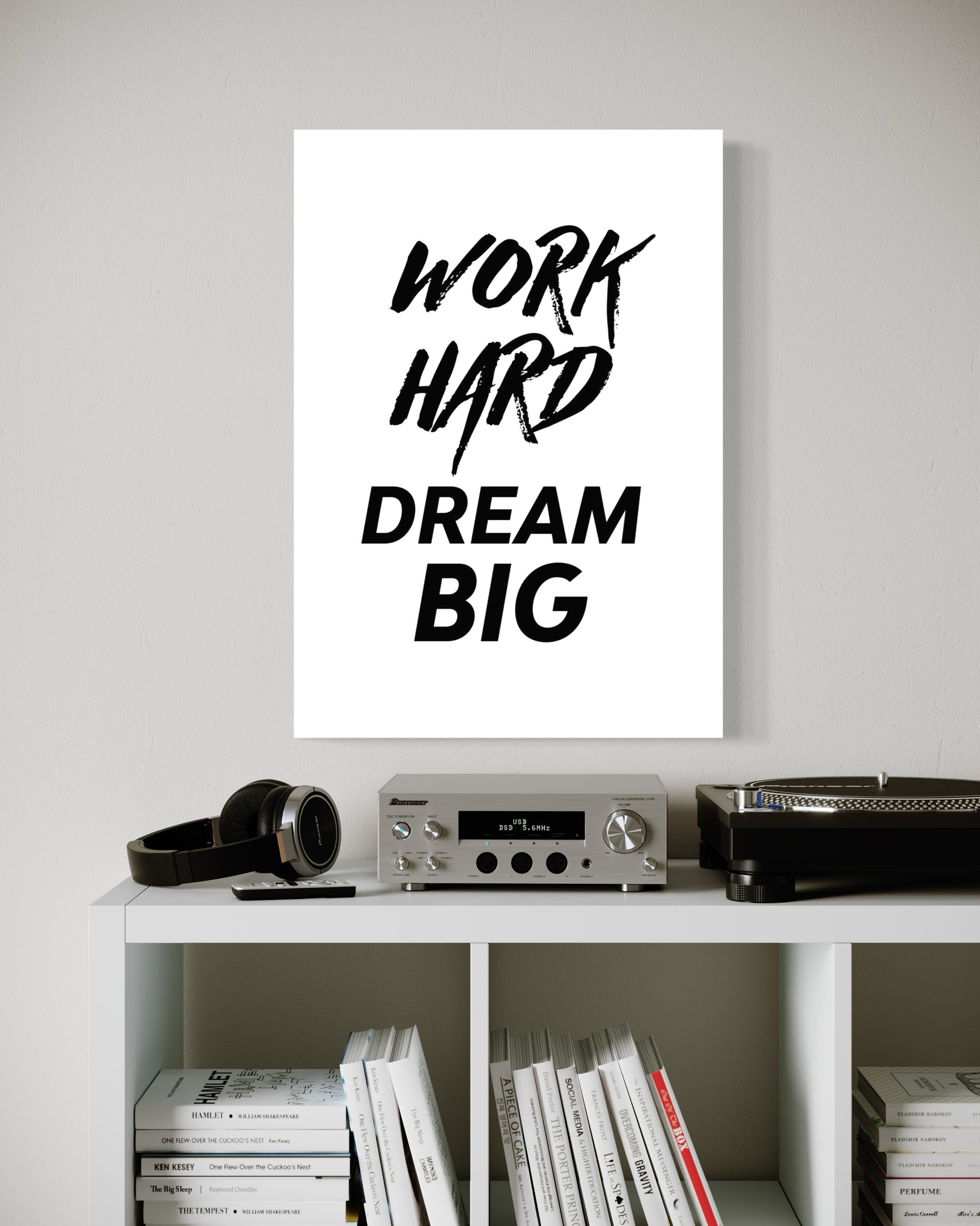 Work Hard Dream Big Canvas