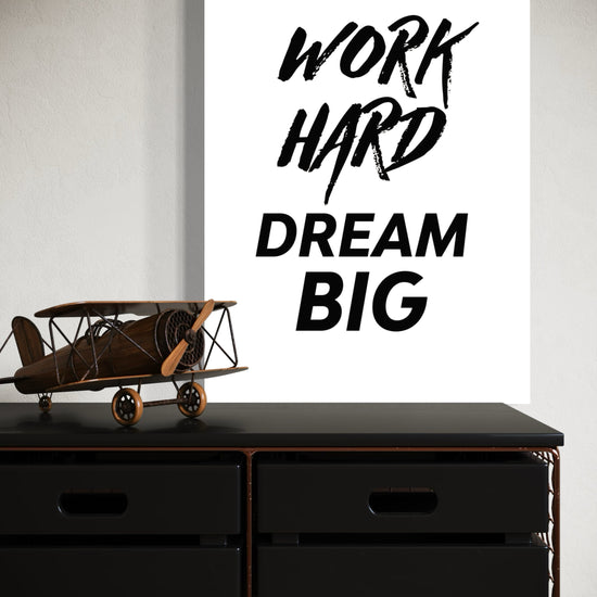 Work Hard Dream Big Canvas