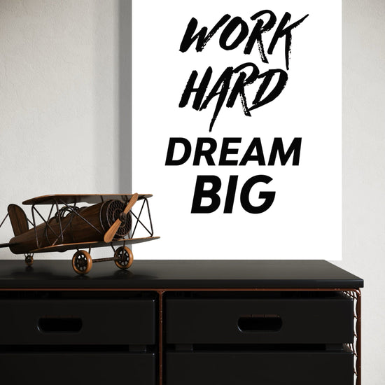 Work Hard Dream Big Canvas