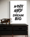 Work Hard Dream Big Canvas