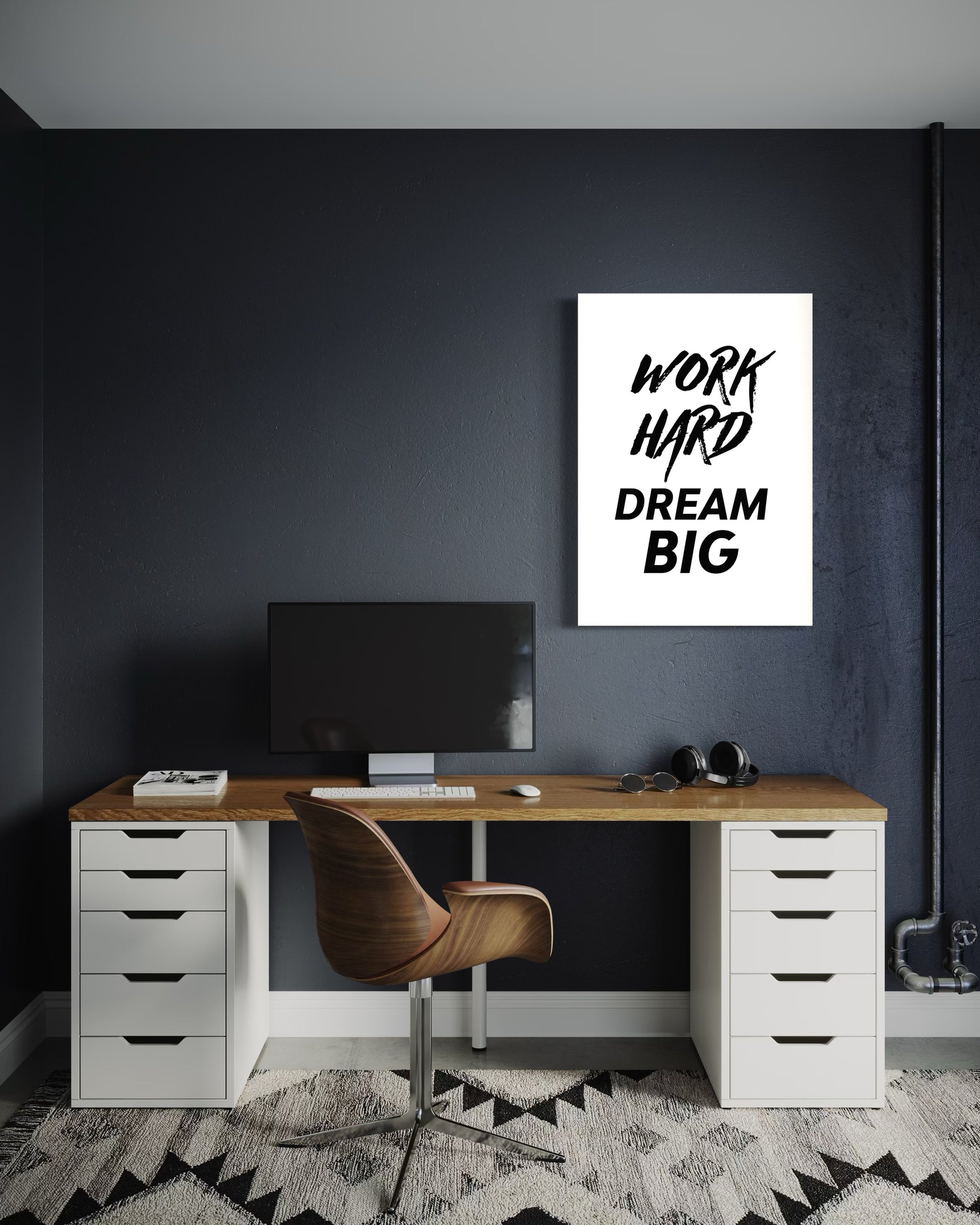 Work Hard Dream Big Canvas