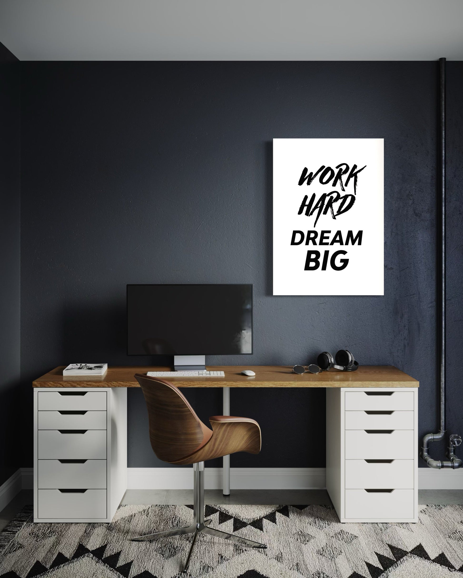 Work Hard Dream Big Canvas