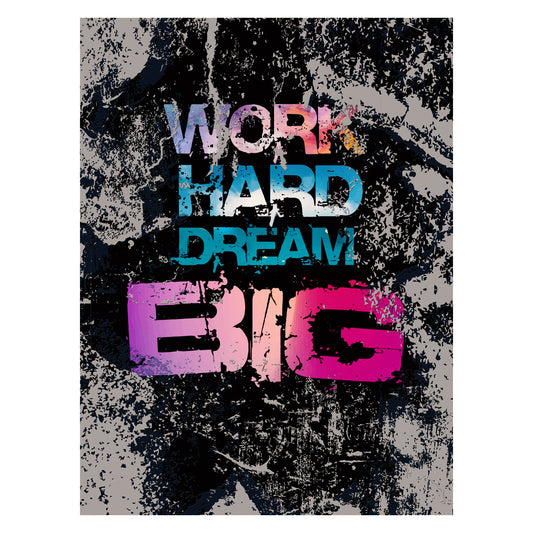 Work Hard Dream Big Canvas 