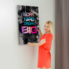 Work Hard Dream Big Canvas 