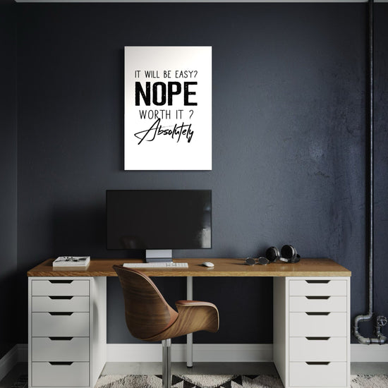 Worth It? Absolutely Canvas