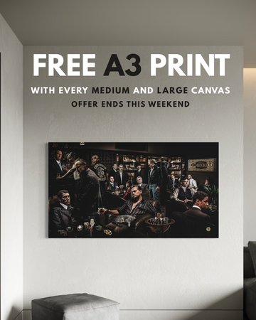 The Gangster Party Canvas